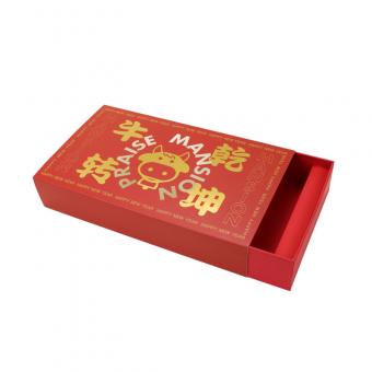 Custom Foldable Drawer Box With Paper Dividers